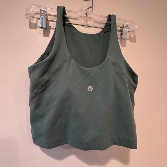 Lululemon Align High-Neck Tank Tidewater Teal Sz 6 - Picture 3 of 8